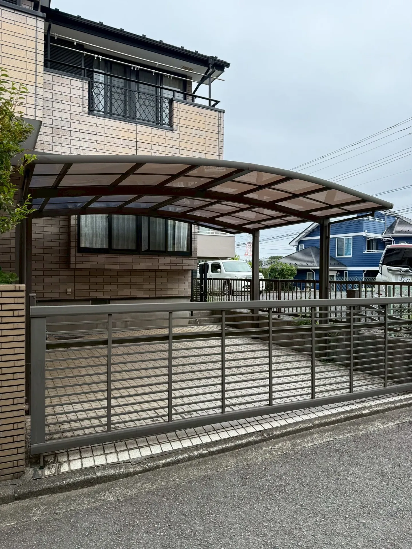 カーポート撤去工事:before